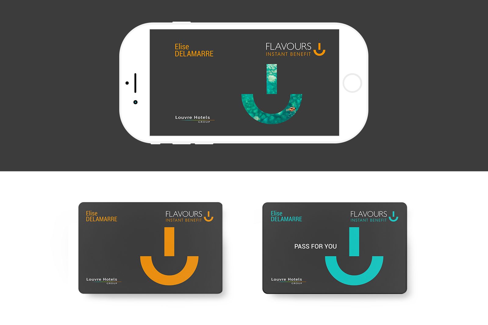 Cartes membres classique et premium, version mobile